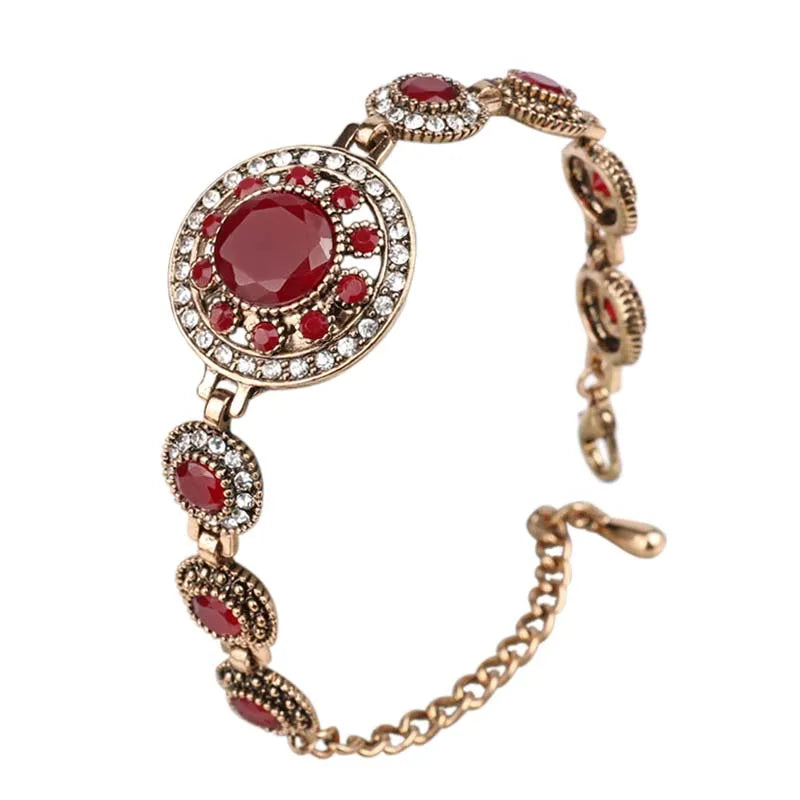 Red Gemstone Bracelets