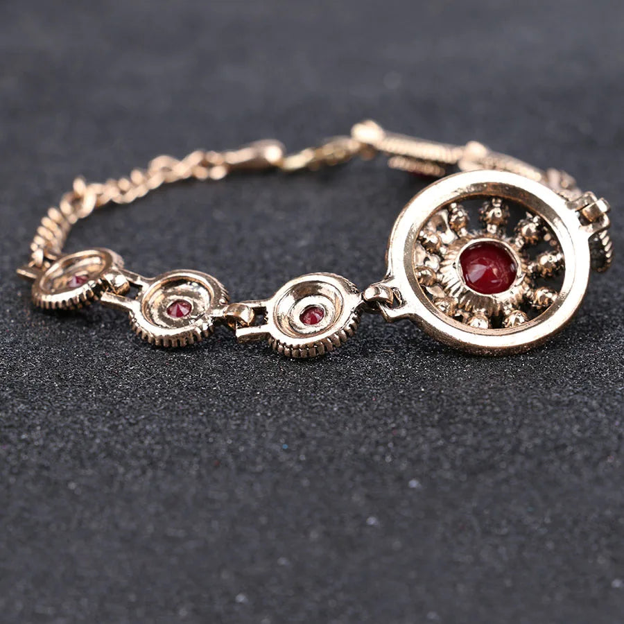Red Gemstone Bracelets