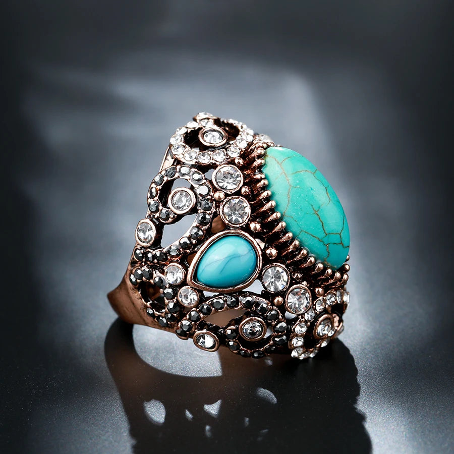 Vintage Crystal Ring