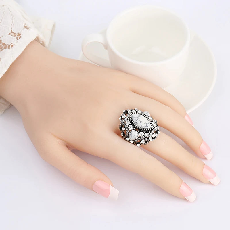 Vintage Crystal Ring