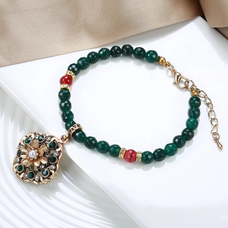 Green Natural Stone Bracelets