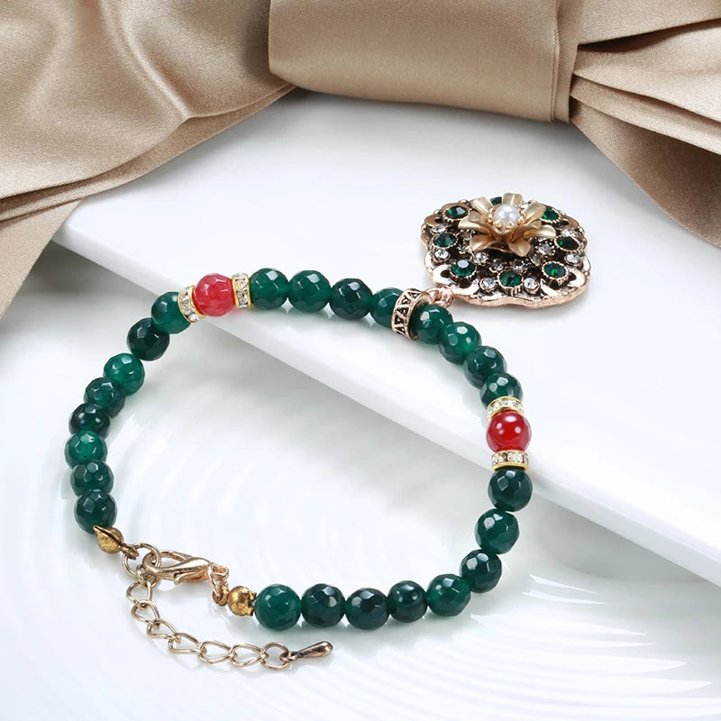Green Natural Stone Bracelets