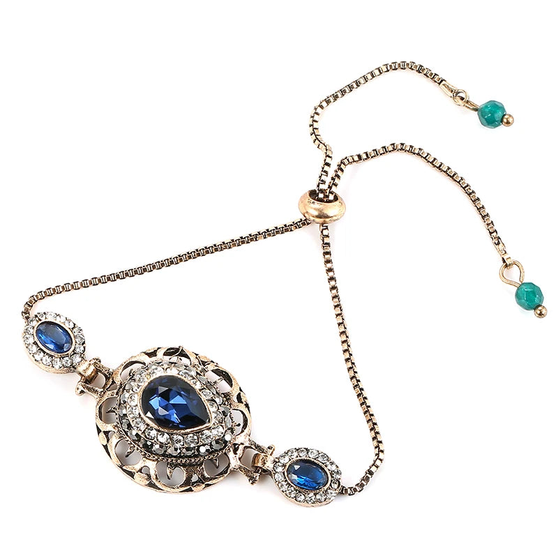 Crystal Flower Bracelet