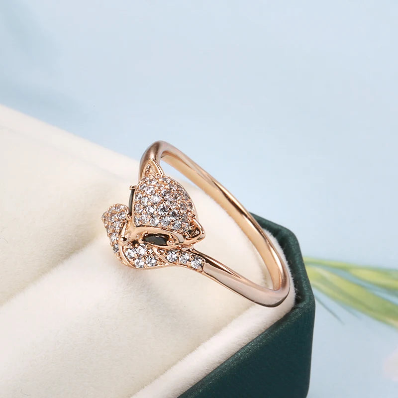 Vintage Fox Ring
