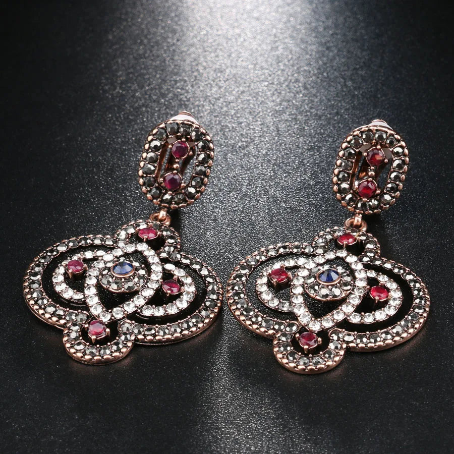 Turkish Style Mosaic Earrings