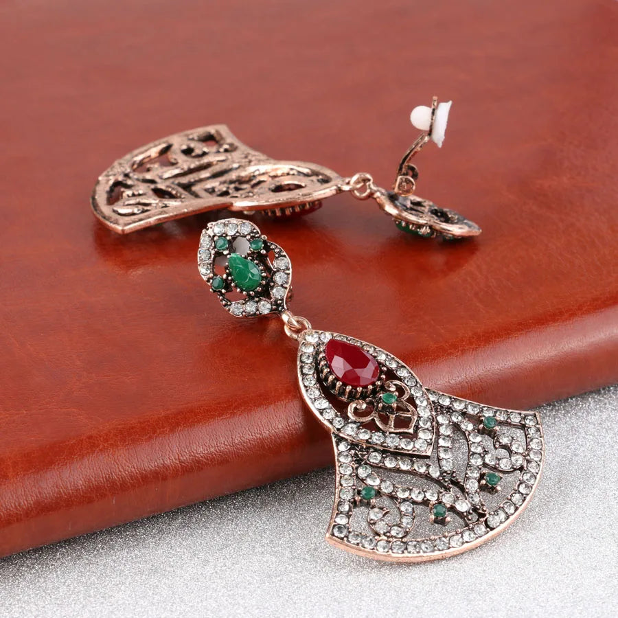 Turkish Style Crystal Earrings