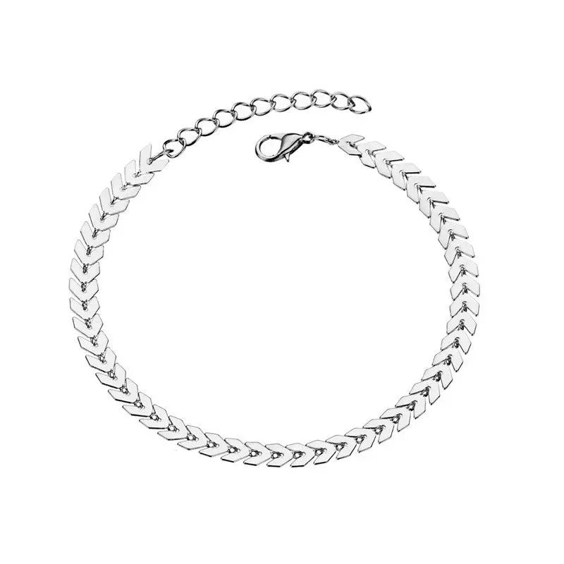 Vintage Arrows Beach Foot Anklet For Women Bohemian Female Anklets Summer Jewelry