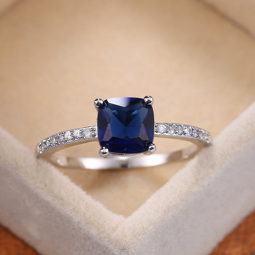 Colorful Series Stone Women Rings