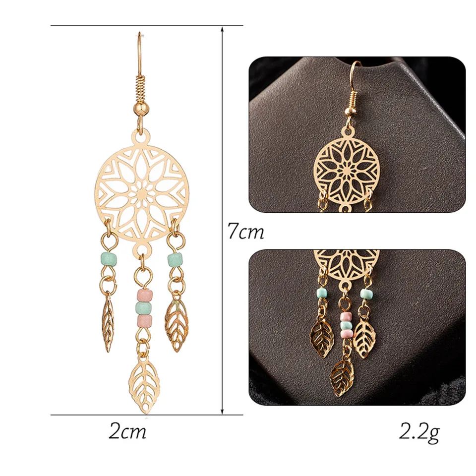Dangle Drop Earring Boho Vintage Earring