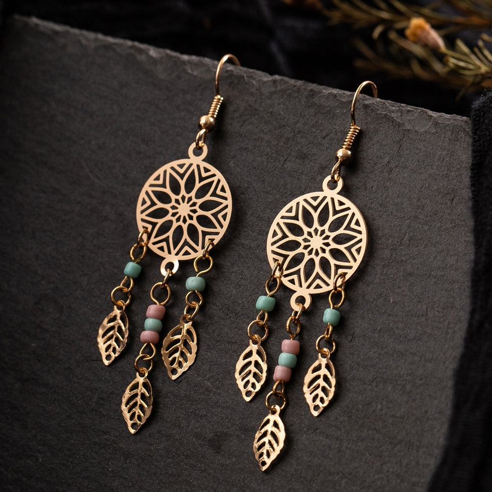 Dangle Drop Earring Boho Vintage Earring