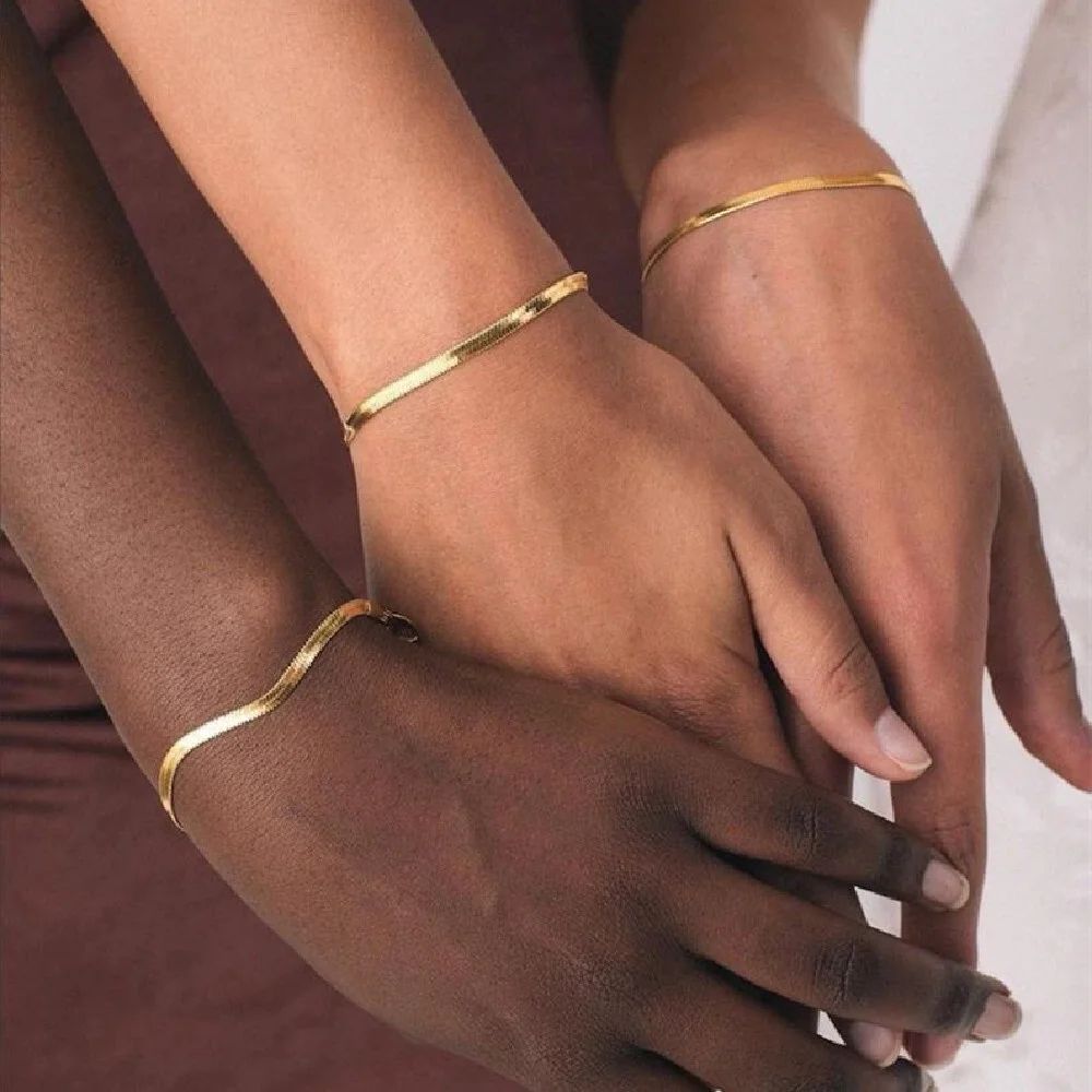 Fashion Stainless Steel Snake Chain Bracelet