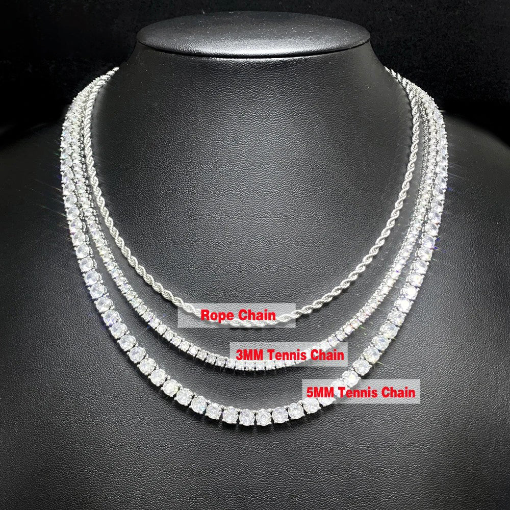 New Iced Out Bling Letter Hood Baby Pendants Necklaces Cubic Zirconia Two Tone Color Charm For Men Women Hip Hop Jewelry