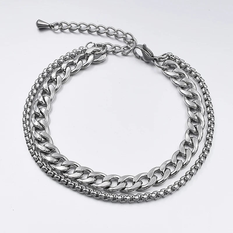 Stainless Steel Anklets For Women Beach Foot Jewelry