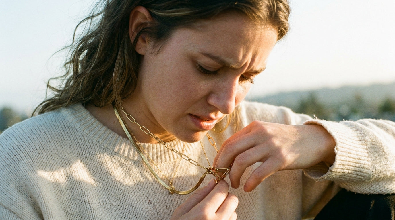 The Minimalist Guide to Jewelry Layering: How to Stack 316L Gold Pieces Without the Tangle
