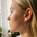 Simple Colorful Natural Zircon Drop Earring