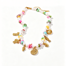 Marine Charm Mixed Bead Choker - SEIYI