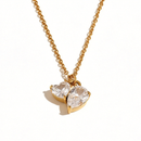 Dual Heart Crystal Jewelry Set - SEIYI