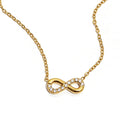 Infinity Pendant Necklace-gold