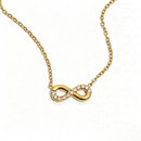 Infinity Pendant Necklace-gold