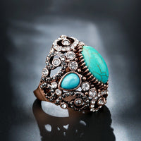 Vintage Crystal Ring