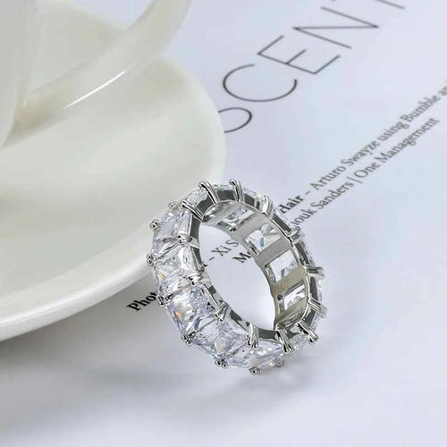 Eternity Promise Crystal Ring