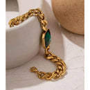 Crystal Bracelets Hip Hop Thick Chain
