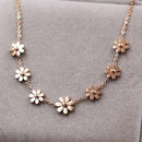 Rose Gold Women's Daisy Anklet