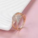 Micro Wax Inlay Geometry Ethnic Ring
