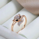Rose Gold Vintage Fox Ring