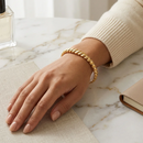 Twisted Open Cuff Bangle Bracelet - SEIYI