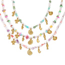 Marine Charm Mixed Bead Choker - SEIYI