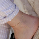 Women's Fish Lip Chain Anklet Summer Beach Jewelry