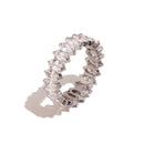 Continuous Marquise Zircon Eternity Band - SEIYI