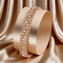 Layered Bead Chain Statement Bracelet - SEIYI