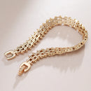 Multi-Row Zircon Pavé Statement Bracelet - SEIYI