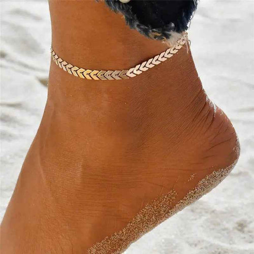 Bohemian Vintage Arrows Beach Foot Anklet
