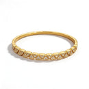 Triangular Pave Cuff Statement Bracelet - SEIYI