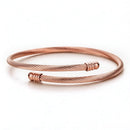 Delicate Twisted Craft Open Cuff - SEIYI