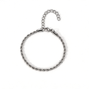 Twisted Rope Adjustable Statement Bracelet - SEIYI
