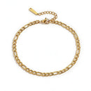 Figaro Chain Adjustable Summer Anklet - SEIYI