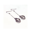 Long Super Elegant Micro Inlaid Round Zircon Earring Ear Hook Temperament For Lady Romantic Exquisite Luxury Earring